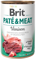 Brit® Dog Cans Pate&Meat Venison 800gr
