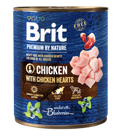 Brit Premium By Nature® Dog Cans Chicken with Hearts 800gr