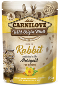 Carnilove® Cat Pouches Rabbit enriched with Marigoldfor Kitten 85gr