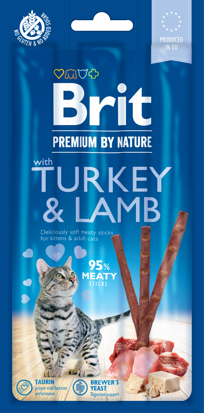 Brit Premium® Cat Sticks Turkey & Lamb 3tmx