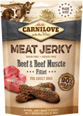 Carnilove® Dog Snack Meat Jerky Beef & Beef Muscle Fillet 100gr