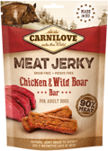 Carnilove® Dog Snack Meat Jerky Chicken & Wild Boar Bar 100gr