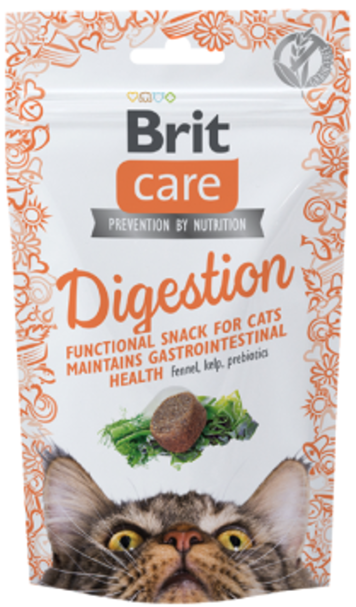 Brit Care® Cat Functional Snack Digestion 50gr