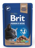 Brit Premium By Nature® Cat Pouches Liver Sterilised 100gr