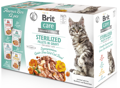 Brit Care® Cat Pouches Fillets In Gravy Sterilised Flavour Box 12x85gr