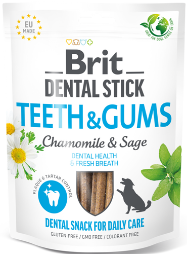 Brit Dental Sticks® Teeth & Gums 251gr 7τμχ