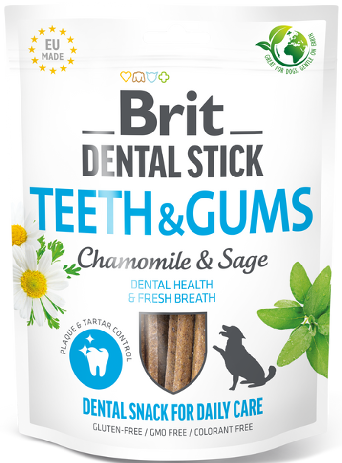 Brit Dental Sticks® Teeth & Gums 251gr 7tmx