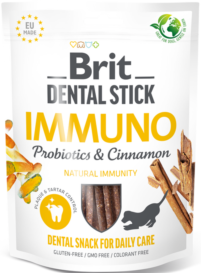 Brit Dental Sticks® Immuno 251gr 7tmx