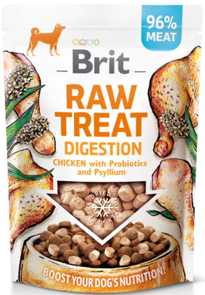Brit Raw Treat® Digestion Chicken with Probiotics 40gr