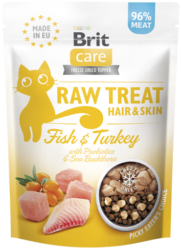 Brit Care® Cat Raw Treat Hair & Skin 40gr