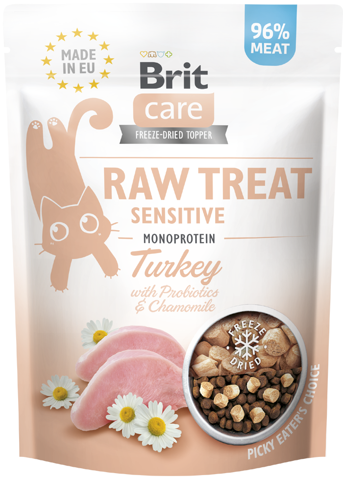 Brit Care® Cat Raw Treat Sensitive 40gr