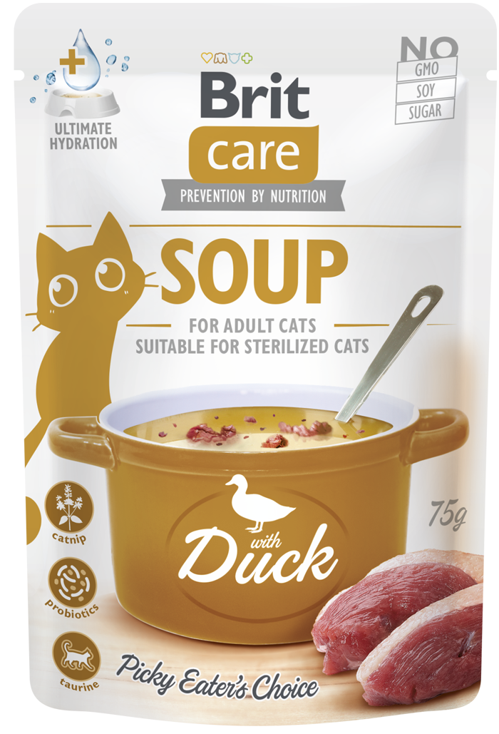 Brit Care® Cat Soup with Duck 75gr