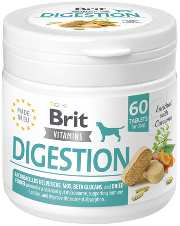 Brit Vitamins® Digestion ≅ 60tabs 120gr