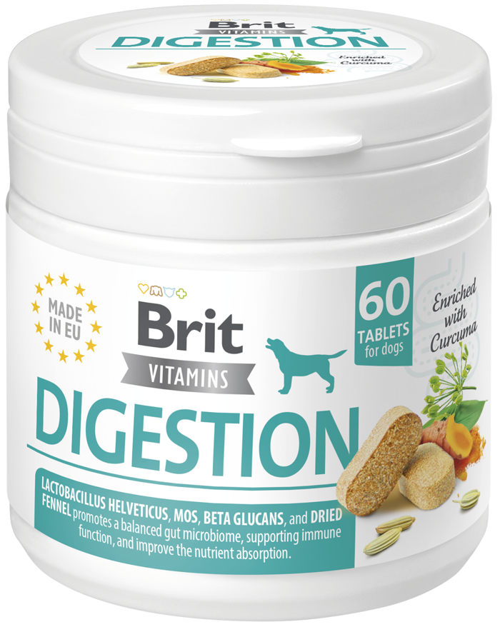 Brit Vitamins® Digestion ≅ 60tabs 120gr