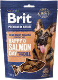 Brit Premium By Nature® Dog Semi-Moist Snacks Happy Salmon with Dill 180gr