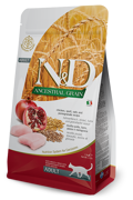 Farmina N&D Ancestral Low Grain Adult Xira Trofi ga Enilikes Gtes me Kotopoulo & Rodi 1.5kg.