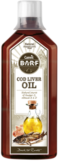 Canvit B.A.R.F.® Dog Cod Liver Oil 500ml