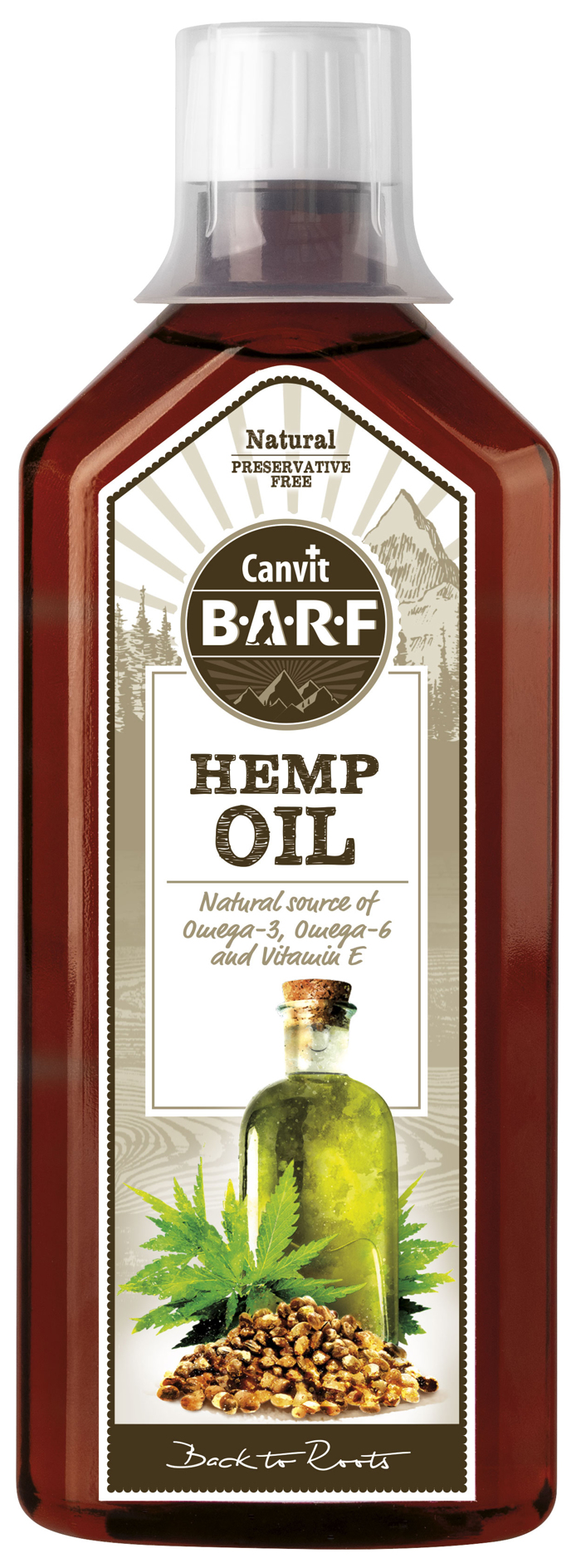 Canvit B.A.R.F.® Dog Hemp Oil 500ml
