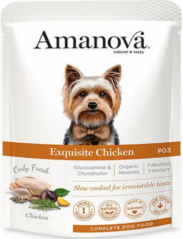 ADULT ΦΑΚΕΛΑΚΙΑ ΣΚΥΛΟΥ EXQUISITE CHICKEN GF P03 100G