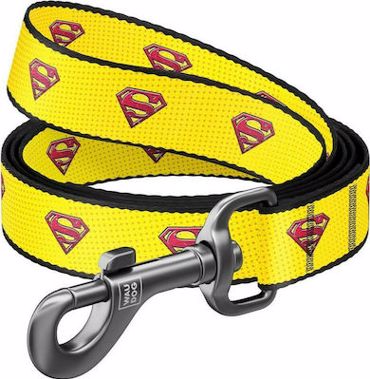 WauDog Λουρί/Οδηγός Σκύλου Ιμάντας ''SUPERMAN 2'' 20MM X 122CM
