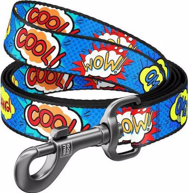 WauDog Λουρί/Οδηγός Σκύλου Ιμάντας WOW Medium 2cm 1.22m