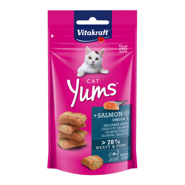 Cat Yums γεμιστές λιχουδιές με σολομό 40gr