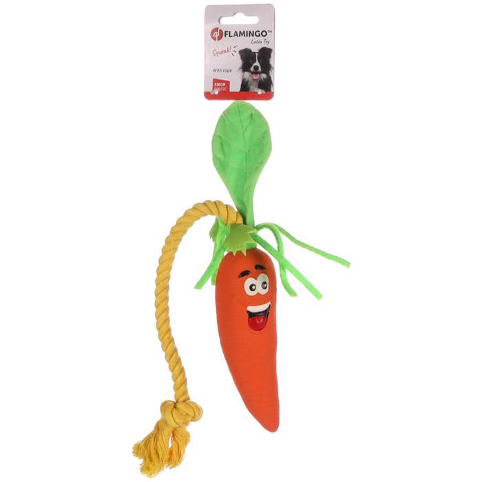 LATEX CARROT WITH ROPE