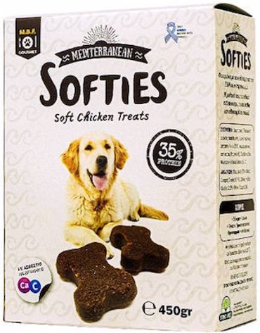 Mediterranean Softies Λιχουδιές Σκύλου με Κοτόπουλο 450gr