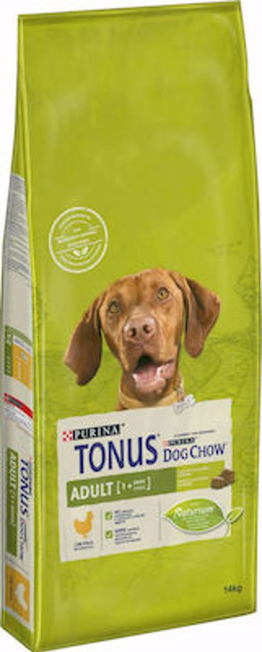 Purina Tonus Dog Chow Adult 14kg Ξηρά Τροφή για Ενήλικους Σκύλους με Κοτόπουλο