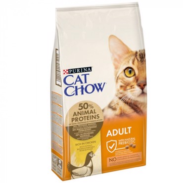 CAT CHOW ΞΗΡΑ ΤΡΟΦΗ ΓΑΤΑΣ ADULT DUCK 15KG