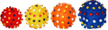 DOT BALL 6.5CM