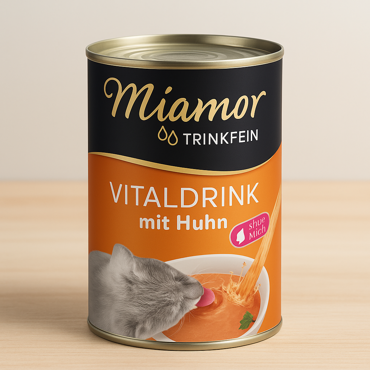Miamor Vitaldrink Ρόφημα για Γάτες με Κοτσόπουλο 135 ml