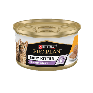PURINA PRO PLAN Baby Kitten Υγρή Τροφή Γάτας Μους με Κοτόπουλο 85gr