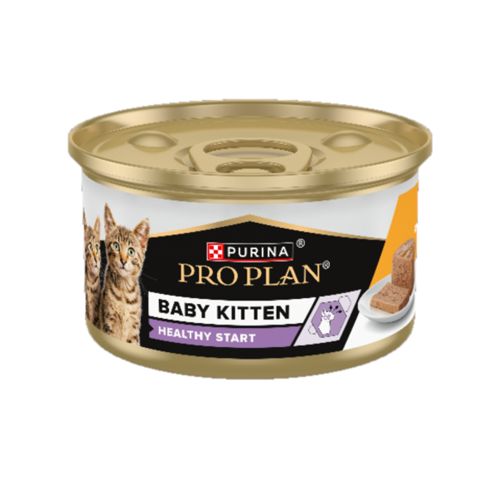 PURINA PRO PLAN Baby Kitten ugi Trofi Gtas Mous me Kotopoulo 85gr