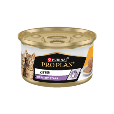 PURINA PRO PLAN Kitten Υγρή Τροφή Γάτας Μους με Κοτόπουλο 85gr