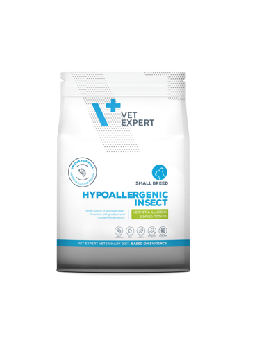 Vet Expert Ξηρά Τροφή Σκύλου Hypoallergenic Small Breed Με Έντομα 8kg
